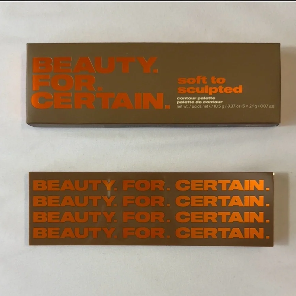 Beauty For Certain Soft To Sculpted Contour Palette - 10.5g / 0.37oz NIB